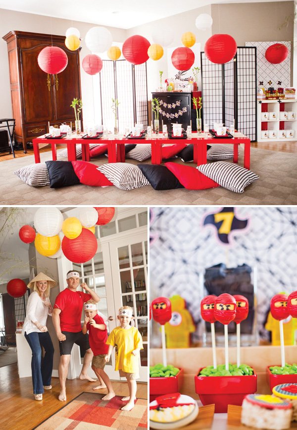  Modern Ninjago Style Ninja Birthday Party Hostess With The 