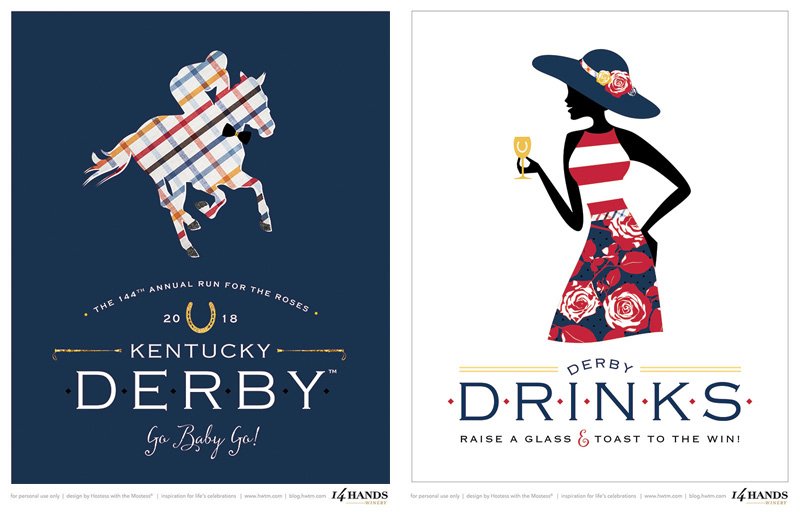 FREE Kentucky Derby® Party Printables Derby Style {Updated for 2018