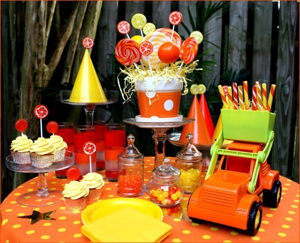 truck themed birthday party ideas