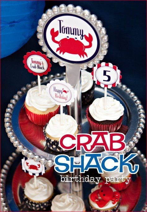 nautical crab shack birthday party ideas