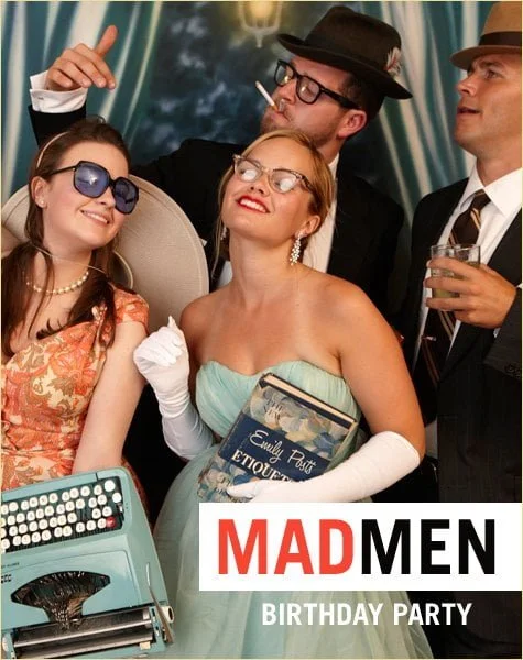 REAL PARTIES: "Mad Men" Birthday // Hostess with the Mostess