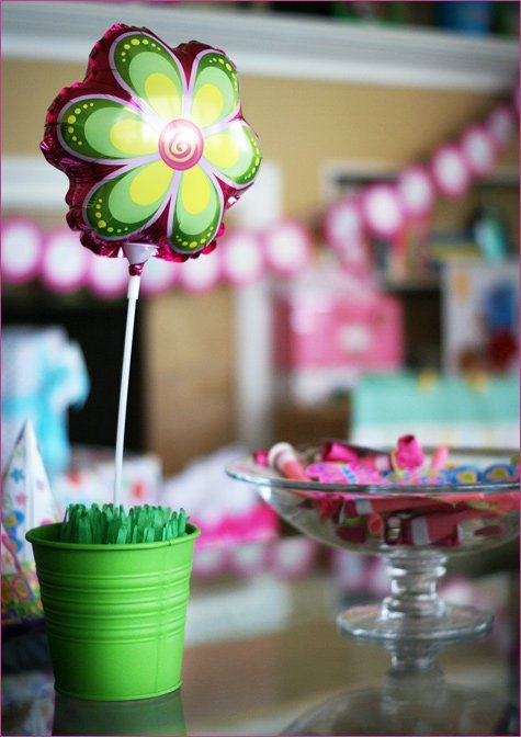garden themed birthday party ideas