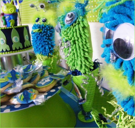 Rockets and Aliens birthday party ideas
