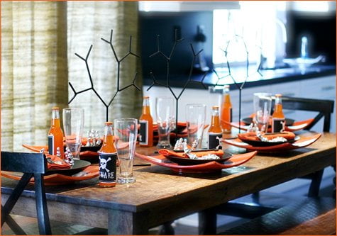 modern halloween decorations