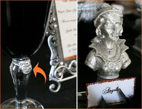 gothic glam halloween party decorations