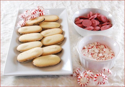 holiday mint milano cookies