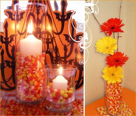 candy corn decorations for halloween