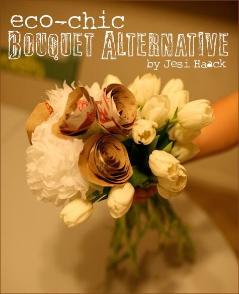 eco-chic bouquet alternative