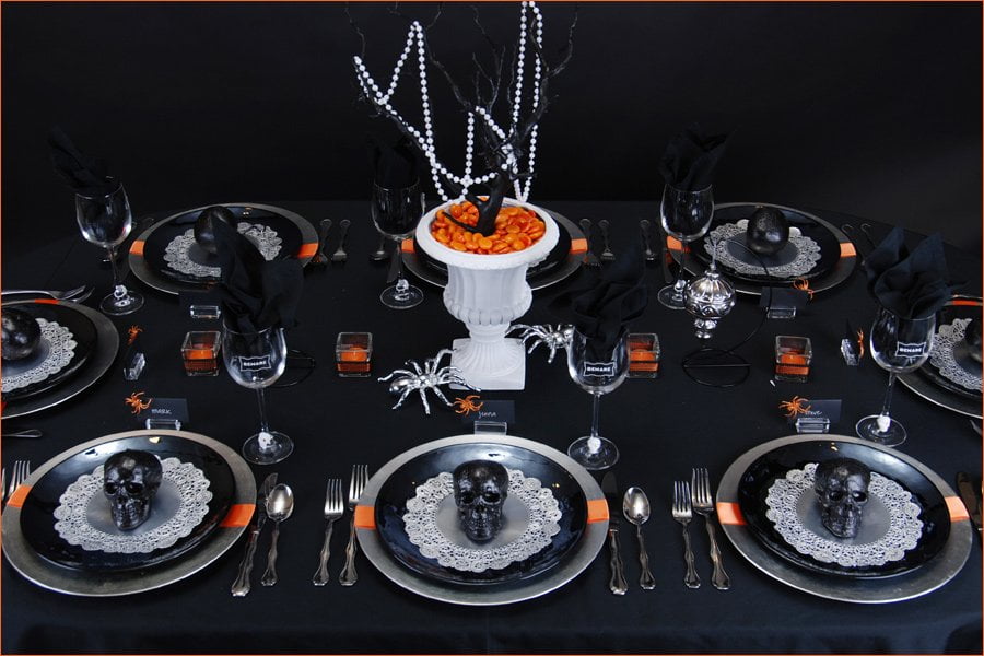 ghoulish glam halloween party