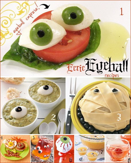 eyeball halloween recipes