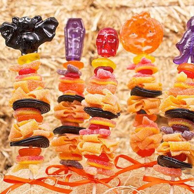 Halloween Candy Skewers