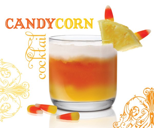 Halloween Cocktails - Candy Corn