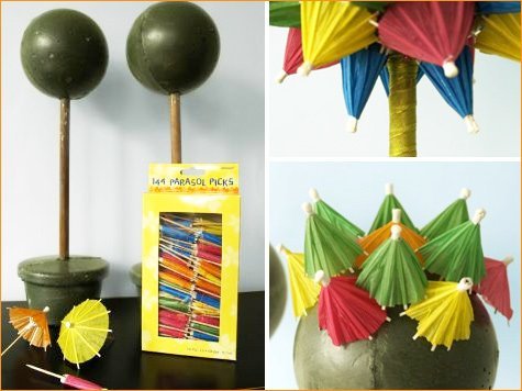 paper parasol tutorial