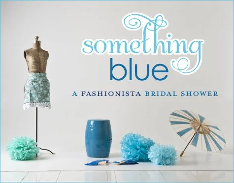 REAL PARTIES: "Something Blue" Shower // Hostess with the Mostess