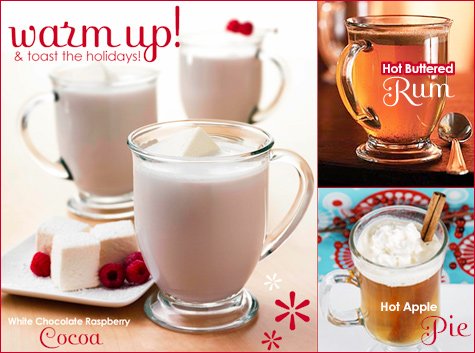 hot holiday cocktails