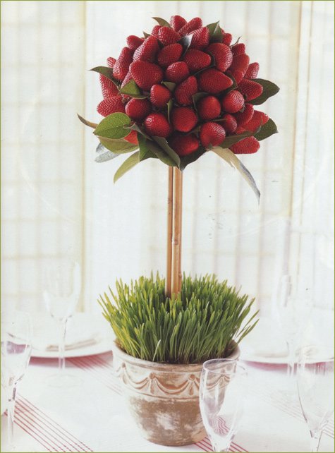 spring summer wedding centerpiece