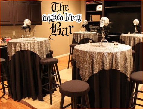 wicked bling halloween party ideas