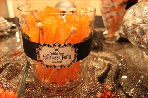 wicked bling halloween party ideas