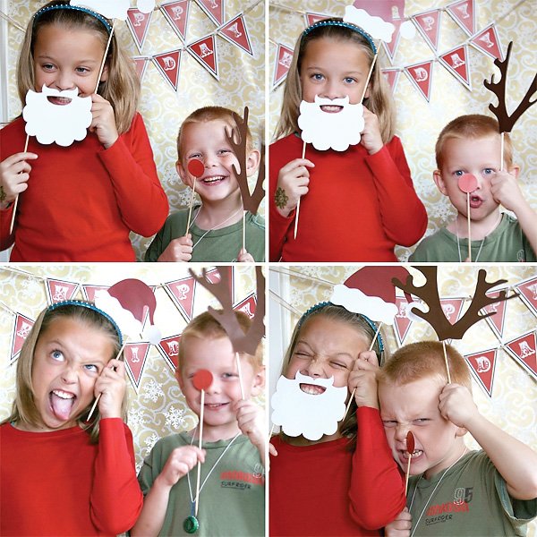 Holiday Photo Booth Accessories