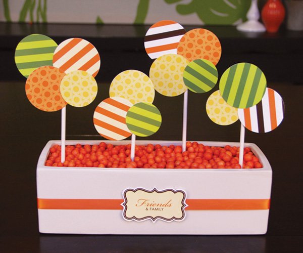 Modern Thanksgiving Woodland Forest Centerpiece