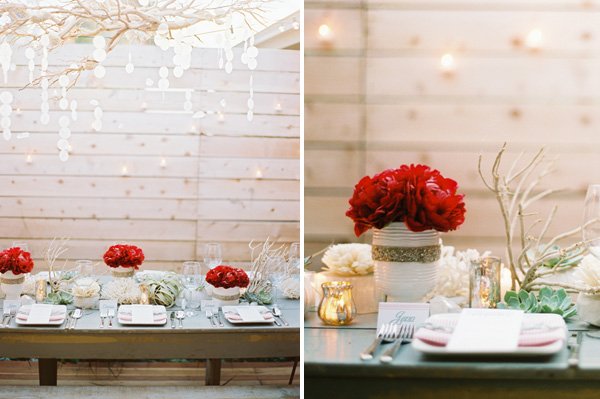 Christmas Dinner Party Wedding Ideas