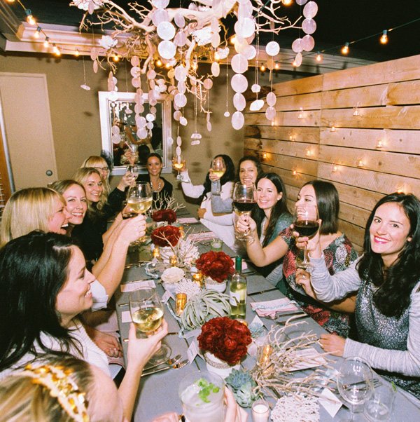 Christmas Dinner Party Wedding Ideas