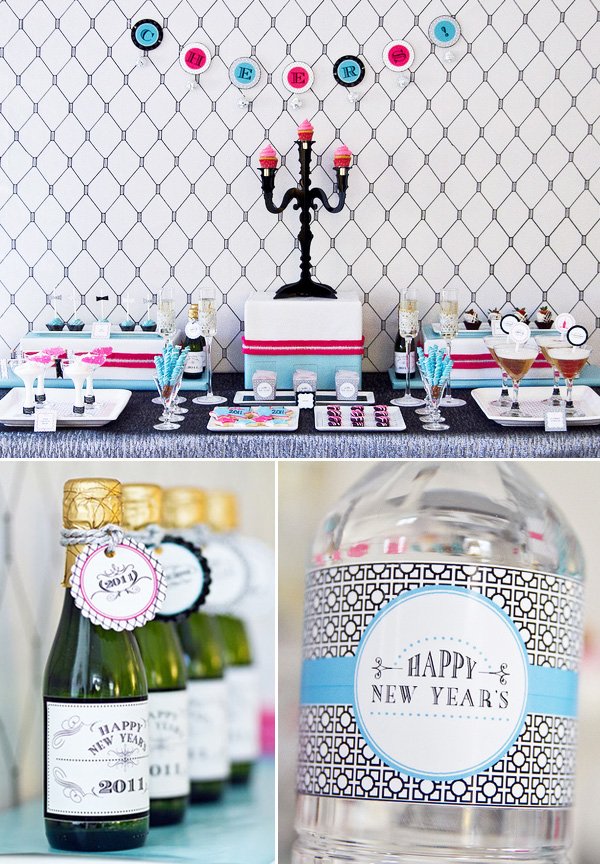 Vintage Hollywood Glam New Year's Eve Party