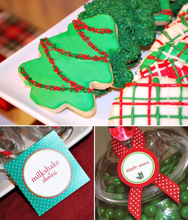 plaidchristmaspartyideas_1 plaid Christmas party ideas