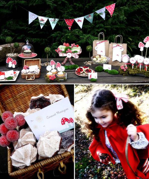 Little Red Riding Hood Woodland Birthday Party