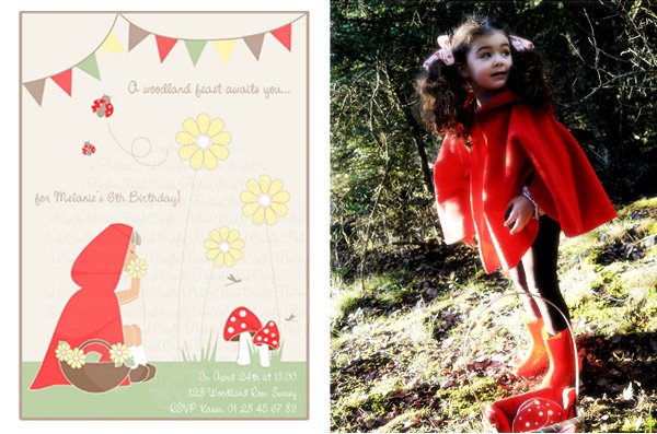 Little Red Riding Hood Woodland Birthday Party