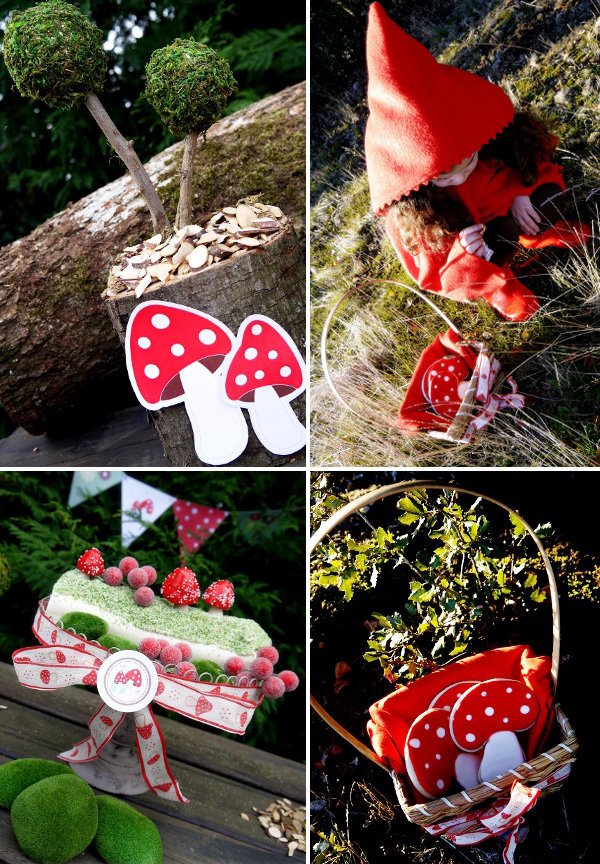 Little Red Riding Hood Woodland Birthday Party