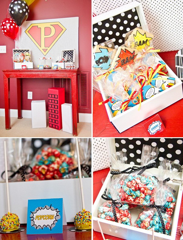 Superhero Birthday Party Ideas