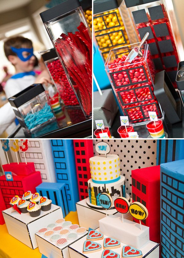 Superhero Birthday Party Ideas