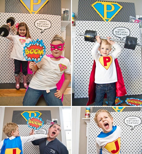 Superhero Birthday Party Ideas