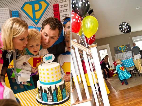 Superhero Birthday Party Ideas