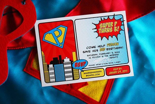 Superhero Birthday Party Ideas