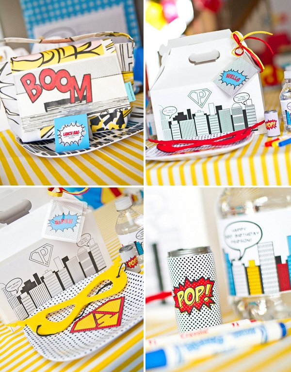 Superhero Birthday Party Ideas