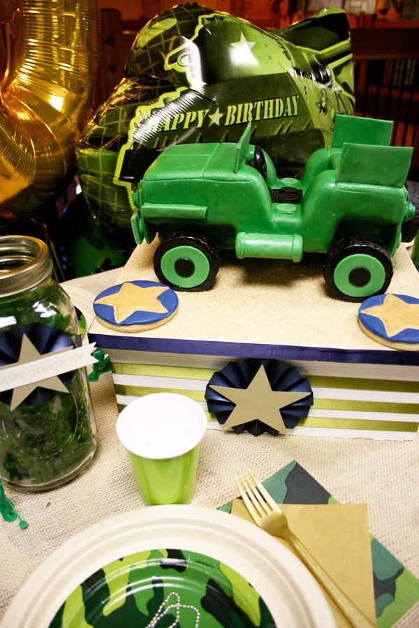 Army Themed Birthday Party