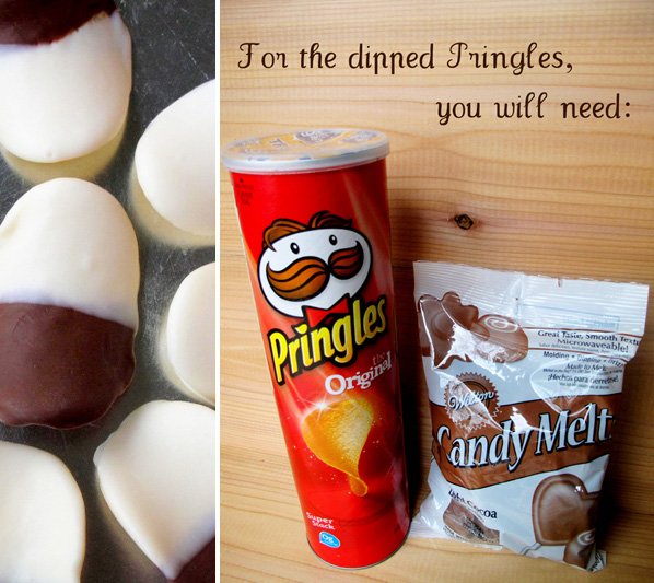 Chocolate Dipped Pringles
