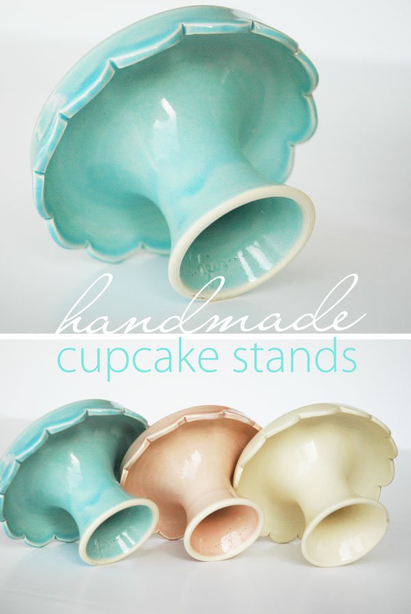 Handmade Cupcake Stands