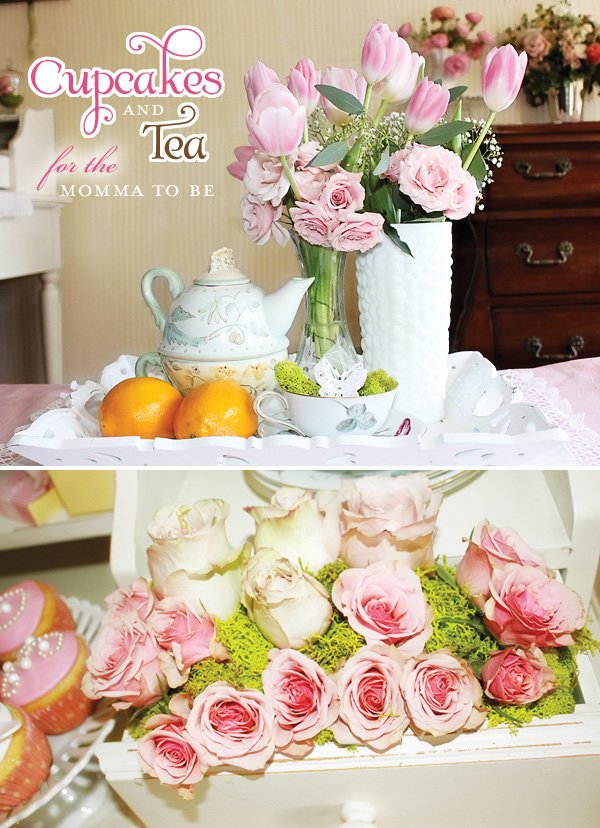 Cupcakes and Tea Baby Shower
