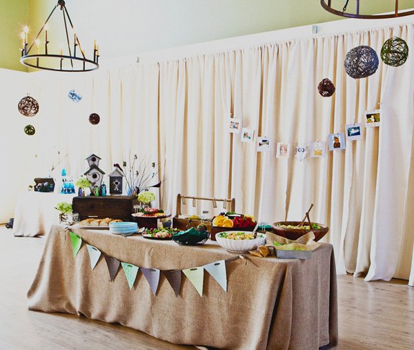 Rustic Owl Themed Baby Shower