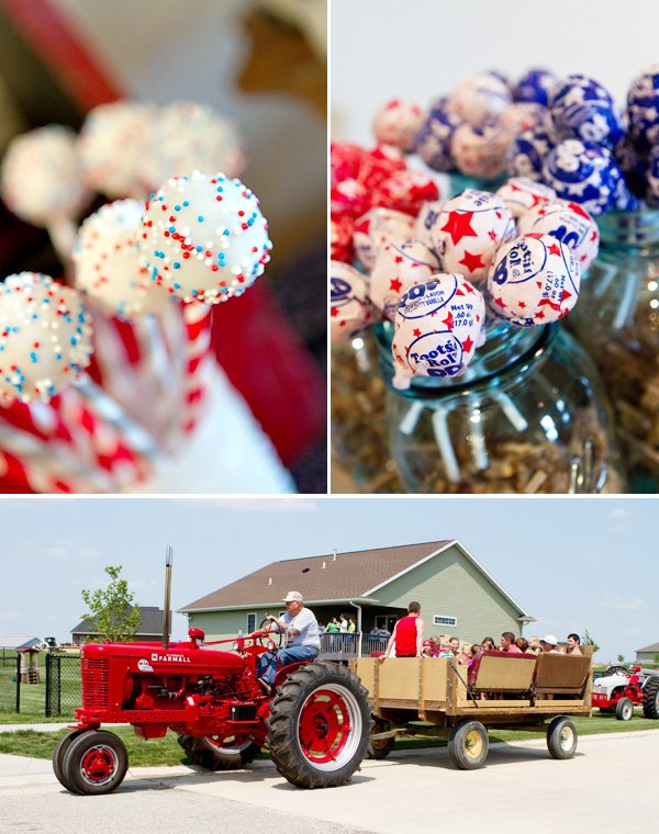 Tractor Themed Birthday Party