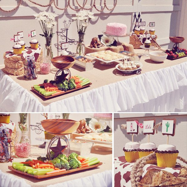 lulu_cowgirl_1 Cowgirl Chic Food Table