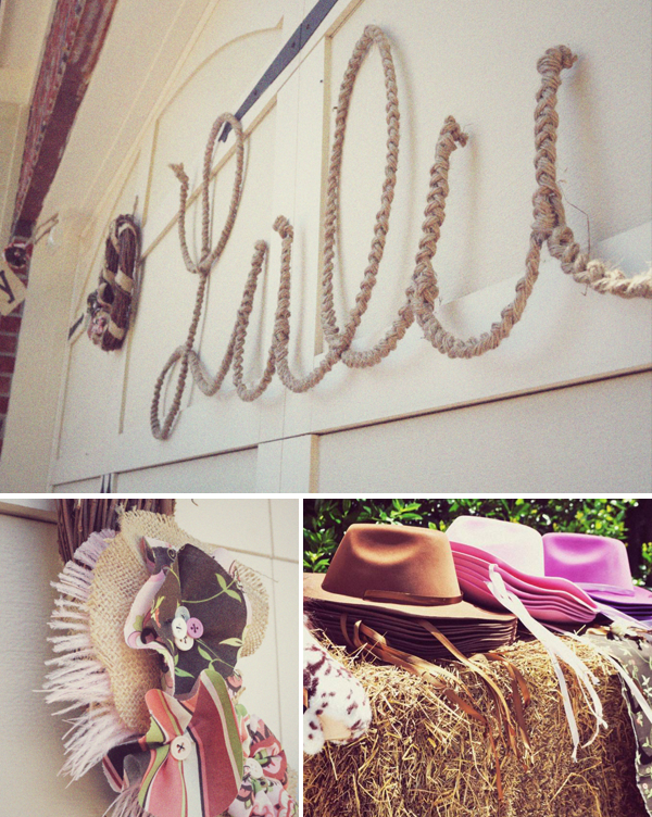 lulu_cowgirl_4 Name in rope, hats, horse