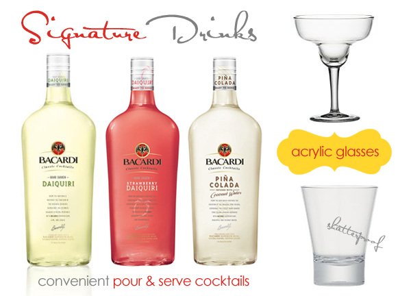 Red & Yellow Summer Cocktail Party