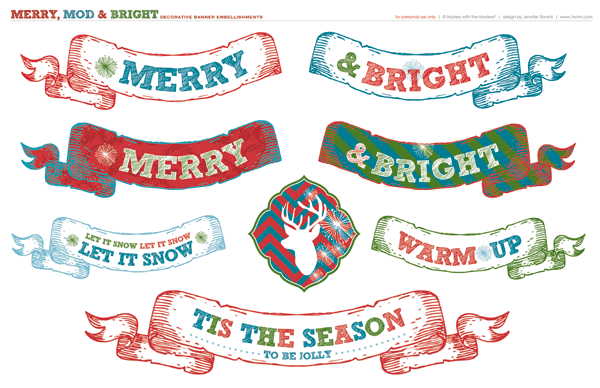 Free Holiday Party Printables - HWTM