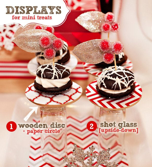 DIY Display Stands for Mini Desserts - materials