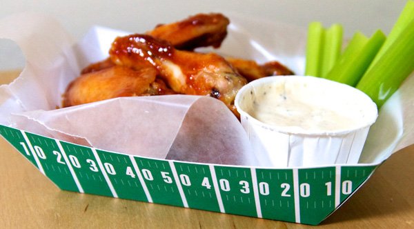 Football Party Chicken free football party snack printables