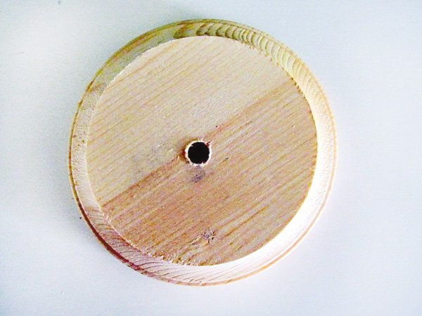 mini dessert stand diy drill a hole